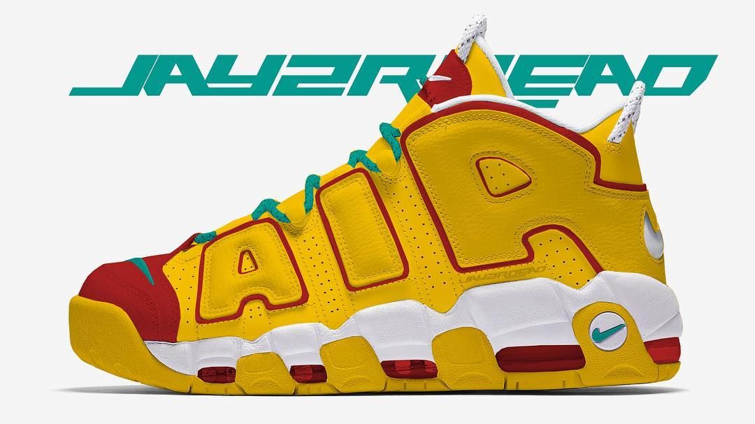 ナイキ エアモアアップテンポ フランス / イタリア / イギリス 3枚目