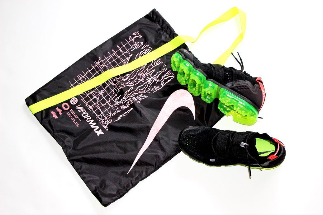 ナイキ エア ヴェイパーマックス ユーティリティ ブラック ネオン 5枚目