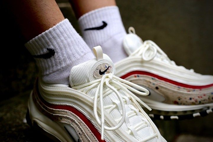 ナイキ エアマックス97 プレミアム セイル/アマリロ 2枚目