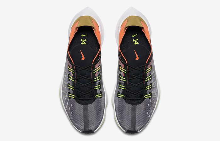 ナイキ EXP-X14 ブラック/ボルト トータル クリムゾン ダークグレー 6枚目