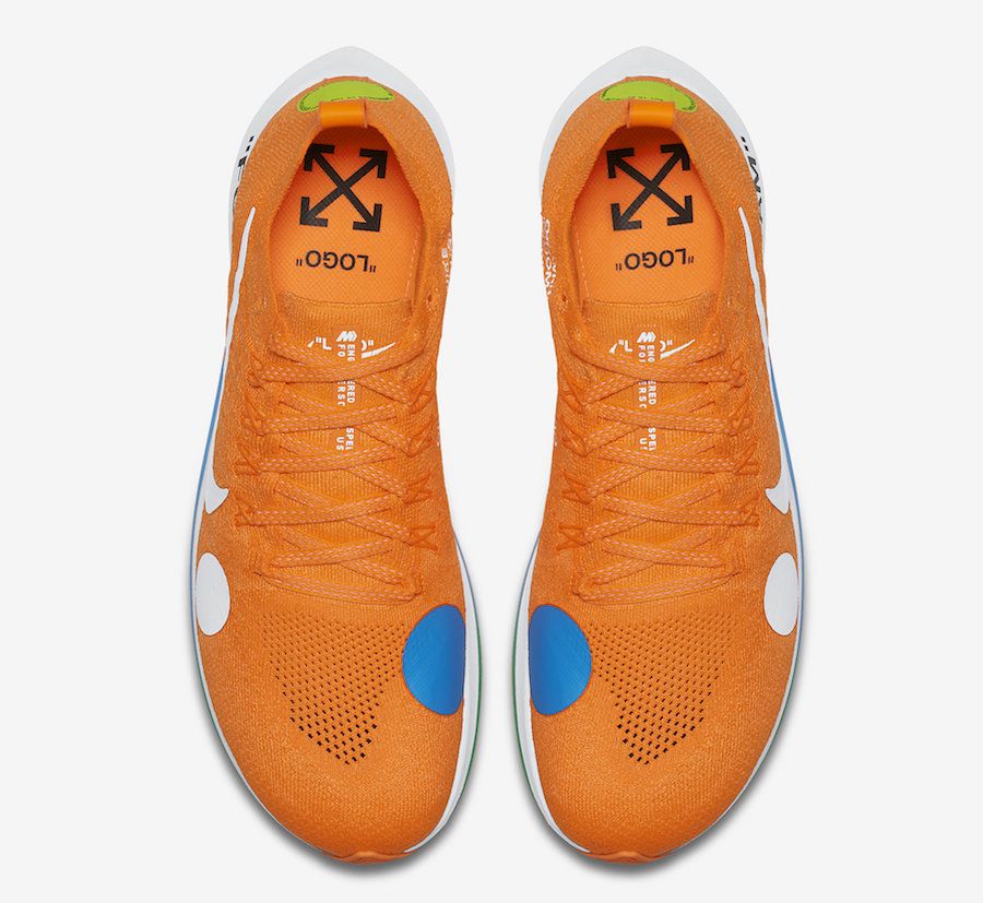 オフホワイト × ナイキ ズーム フライ マーキュリアル 全2色 11枚目