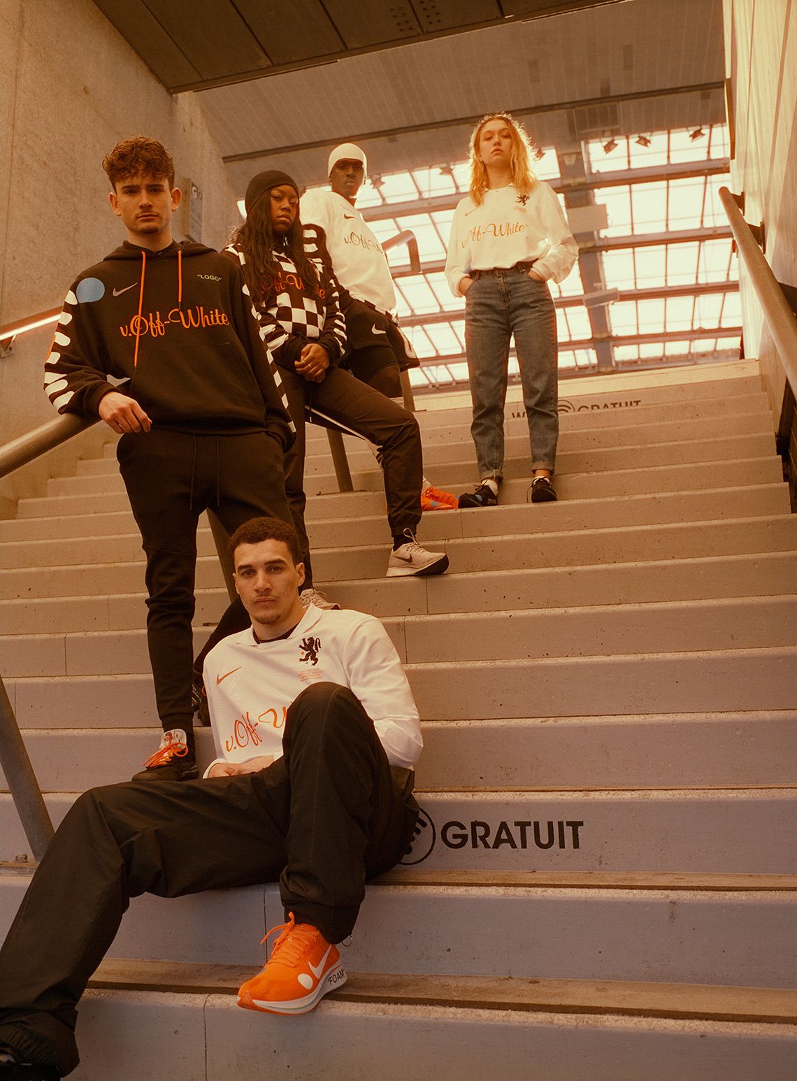 オフホワイト × ナイキ ズーム フライ マーキュリアル 全2色 40枚目