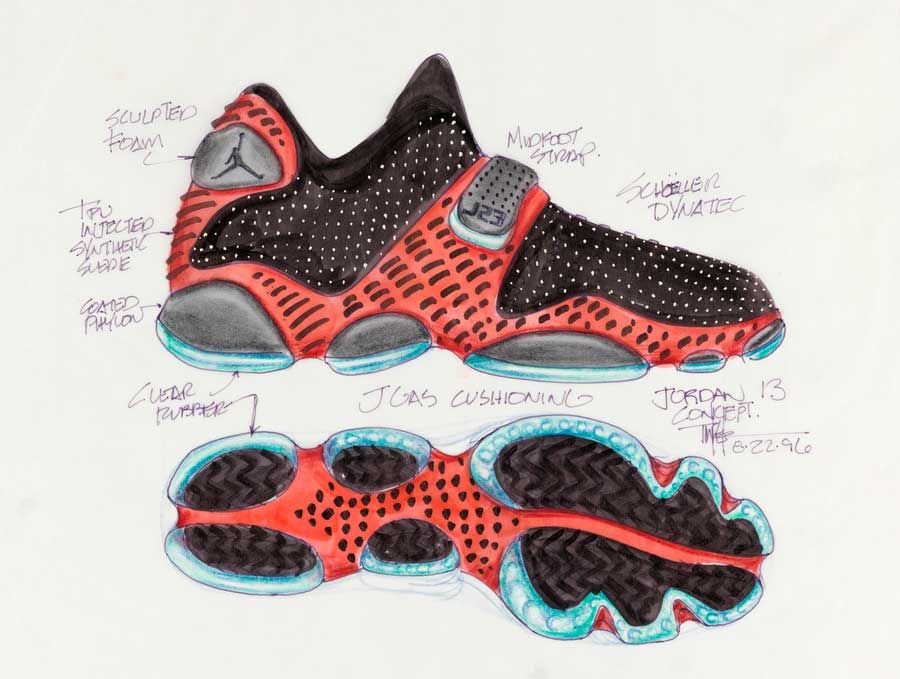 ナイキ エアジョーダン13 ティンカー 12枚目