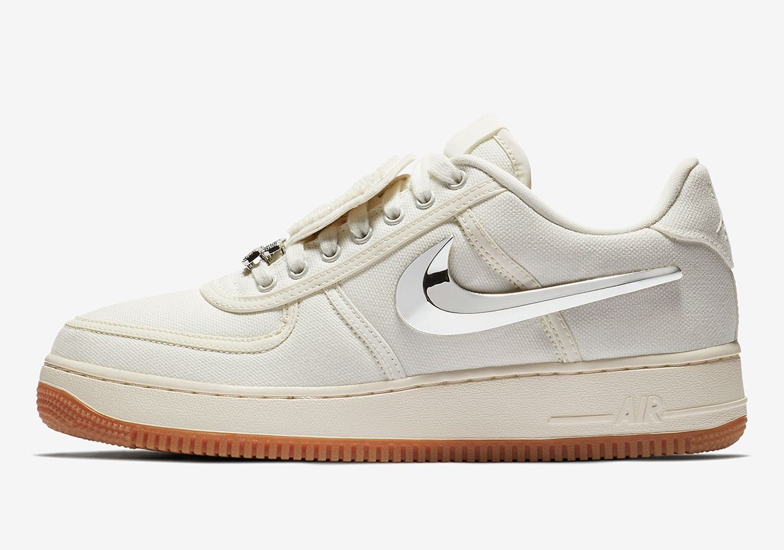 【リーク】 NIKE × TRAVIS SCOTT AIR FORCE 1 LOW SAIL 抽選/定価/販売店舗まとめ 3枚目