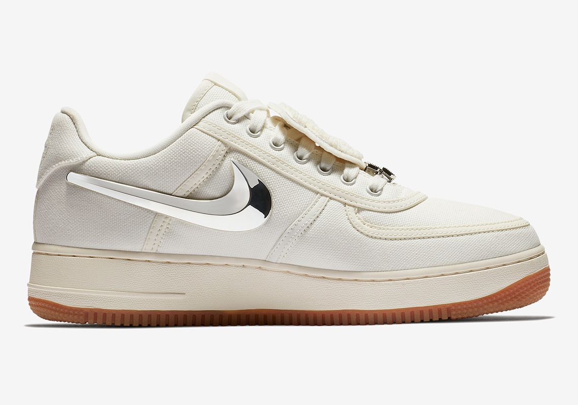 【リーク】 NIKE × TRAVIS SCOTT AIR FORCE 1 LOW SAIL 抽選/定価/販売店舗まとめ 4枚目