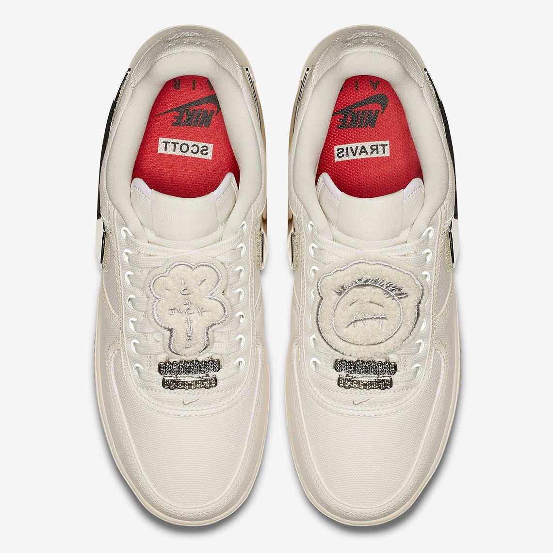 【リーク】 NIKE × TRAVIS SCOTT AIR FORCE 1 LOW SAIL 抽選/定価/販売店舗まとめ 5枚目