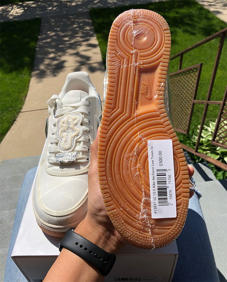【リーク】 NIKE × TRAVIS SCOTT AIR FORCE 1 LOW SAIL 抽選/定価/販売店舗まとめ 14枚目
