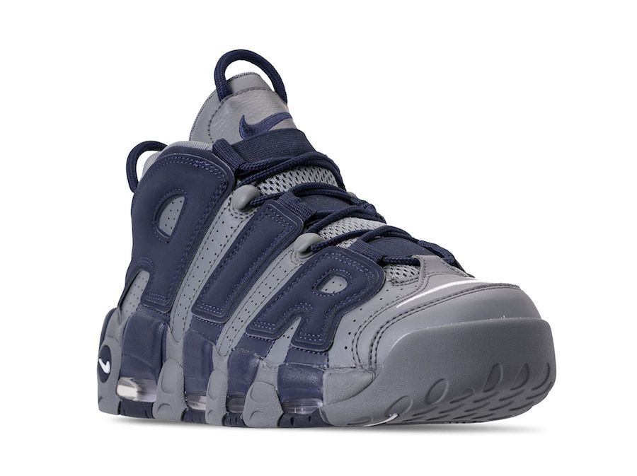 【スニダンで購入可】8/25発売 NIKE AIR MORE UPTEMPO "COOL GREY&MIDNIGHT NAVY" 6枚目