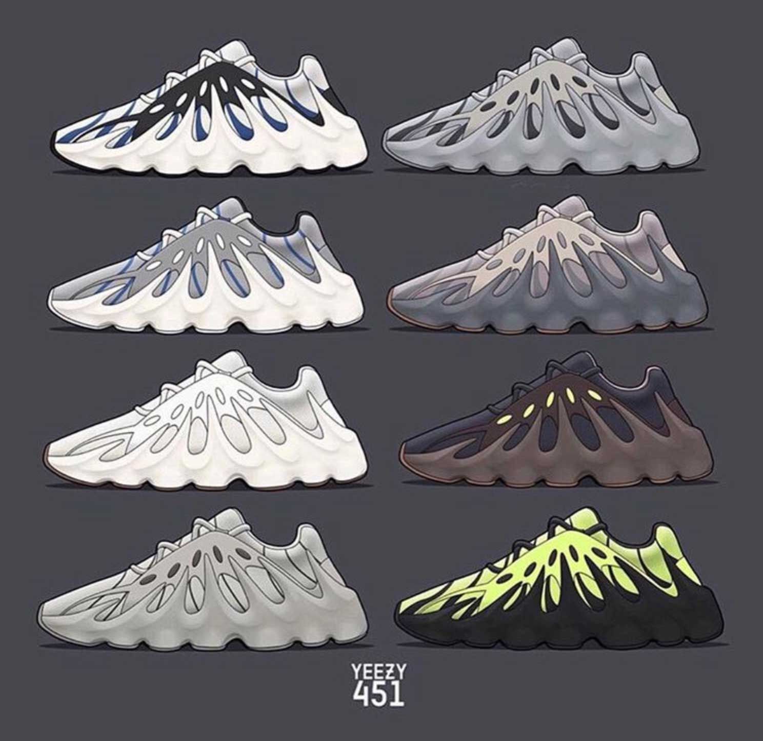 【リーク】adidas YEEZY 451 抽選/定価/販売店舗まとめ 16枚目