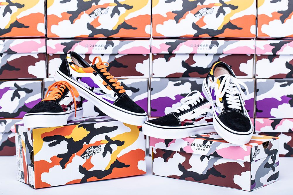 24カラッツ × バンズ オールドスクール ライト 2枚目