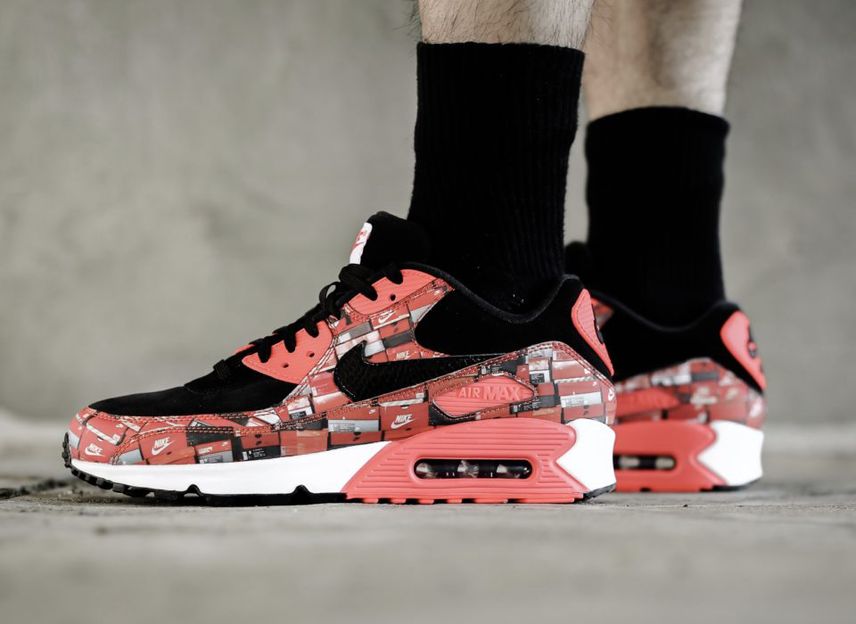 アトモス×ナイキ エアマックス90 レッド WE LOVE NIKE【5/19発売】
