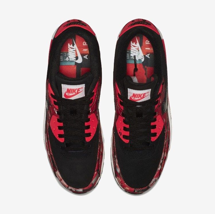 アトモス×ナイキ エアマックス90 レッド WE LOVE NIKE 4枚目