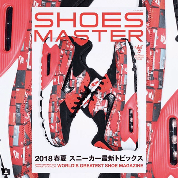 アトモス×ナイキ エアマックス90 レッド WE LOVE NIKE 7枚目