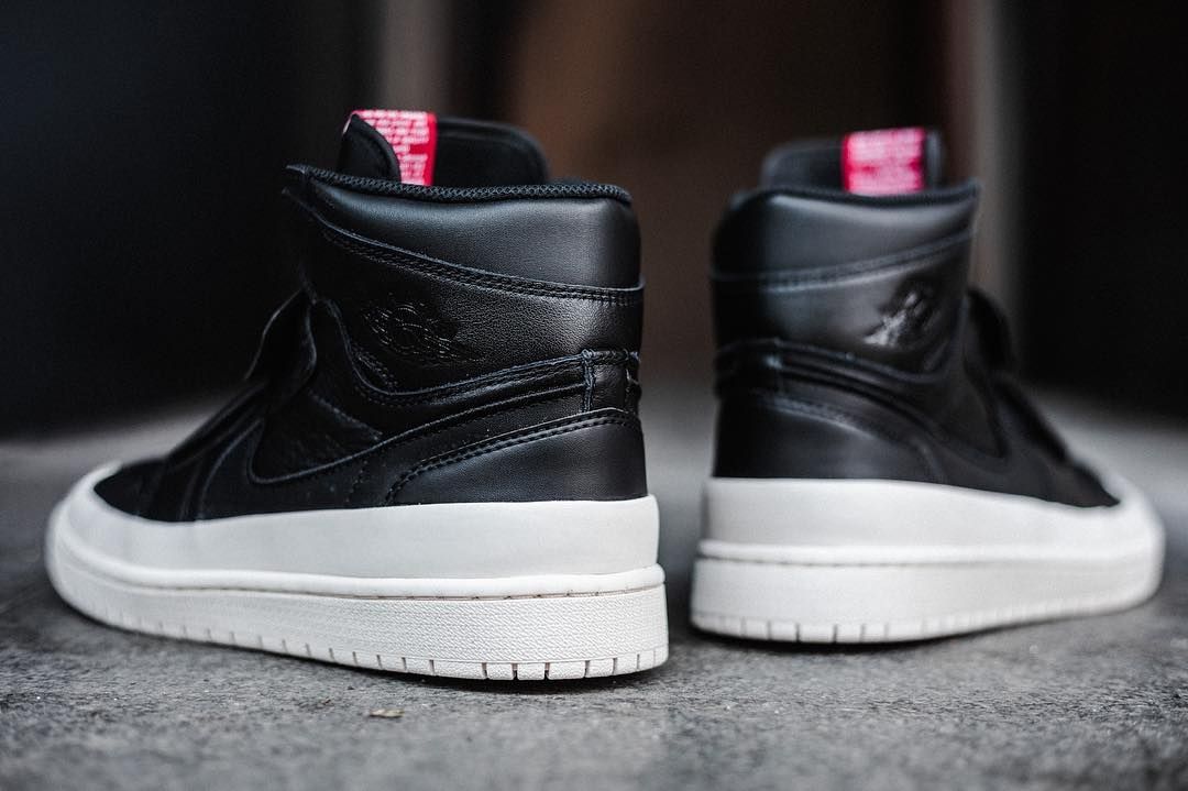 エア ジョーダン1 レトロ ハイ ダブル ストラップ ブラック/セイル  3枚目