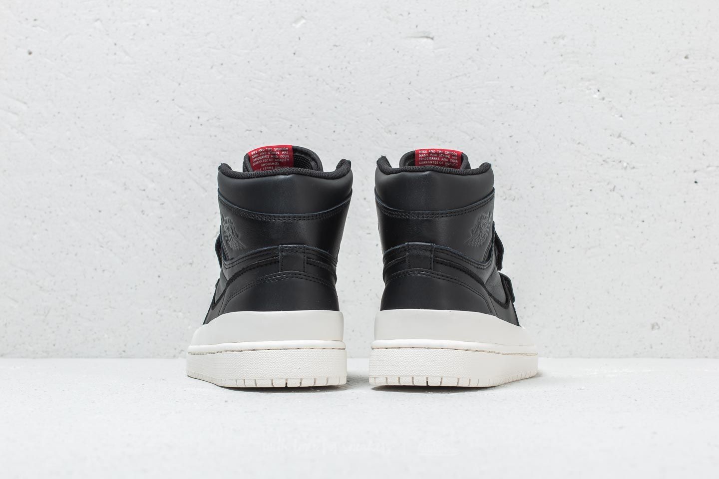 エア ジョーダン1 レトロ ハイ ダブル ストラップ ブラック/セイル  7枚目