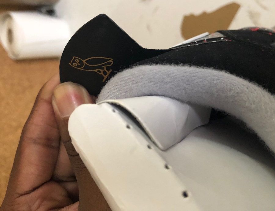 OVO×ナイキ エアジョーダン4 レトロ スプラッター 13枚目