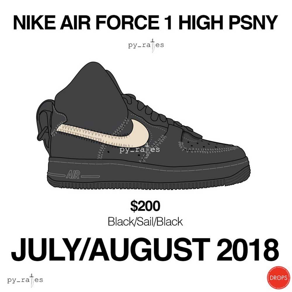 【スニダンで購入可】PUBLIC SCHOOL × NIKE AIR FORCE 1 HIGH 19枚目