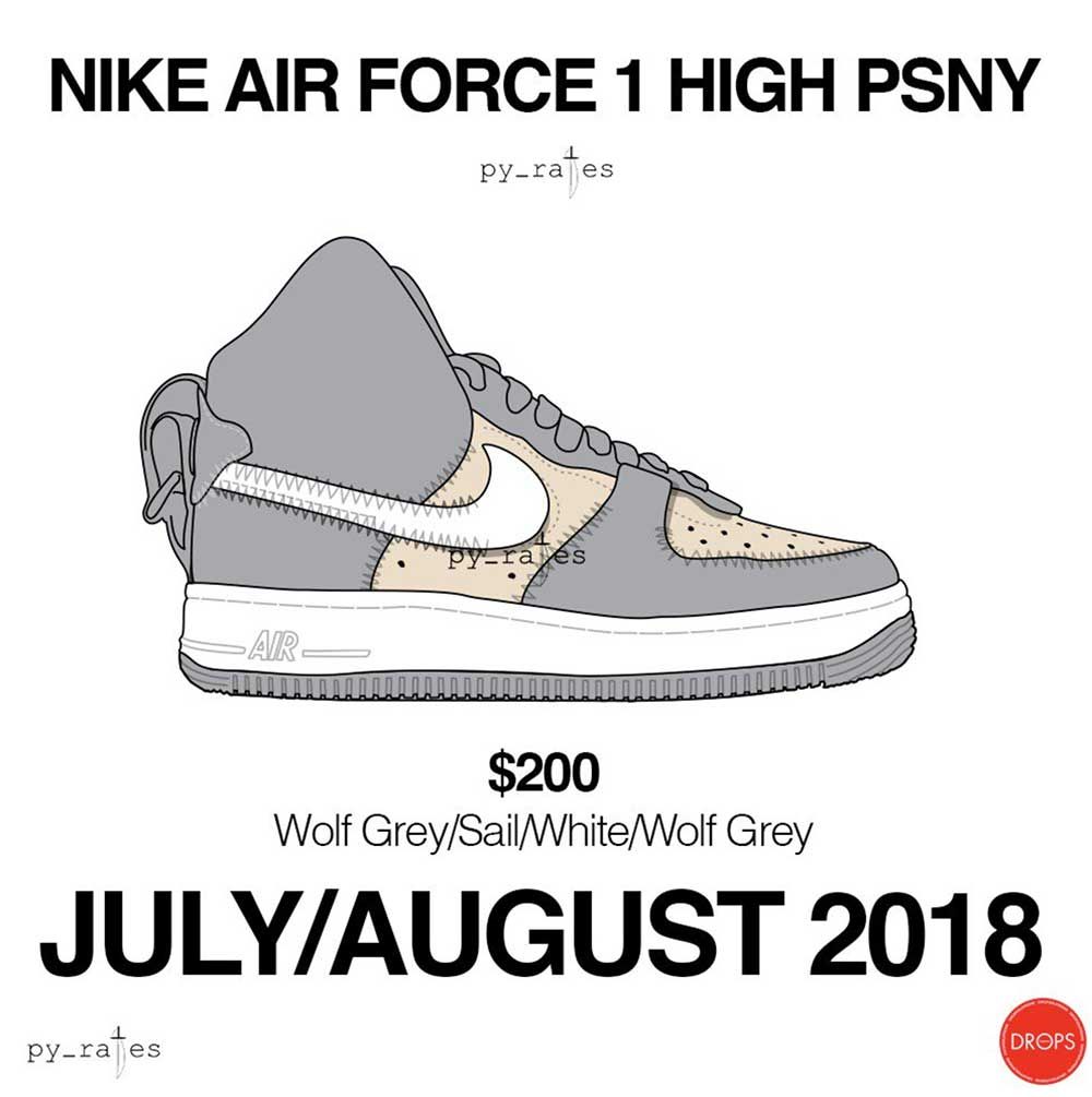 【スニダンで購入可】PUBLIC SCHOOL × NIKE AIR FORCE 1 HIGH 20枚目