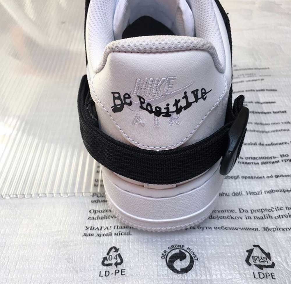 【リーク】Be Positive × NIKE AIR FORCE 1 4枚目
