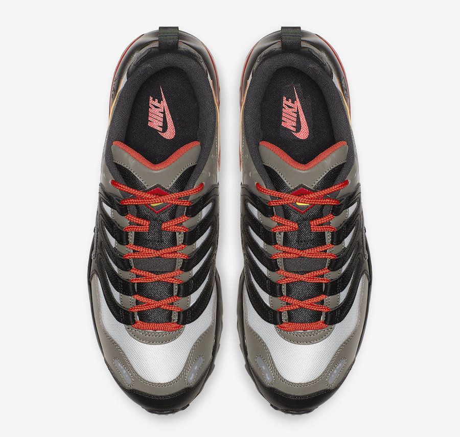 ナイキ エアテラフマラ ブラック/オレンジ 4枚目