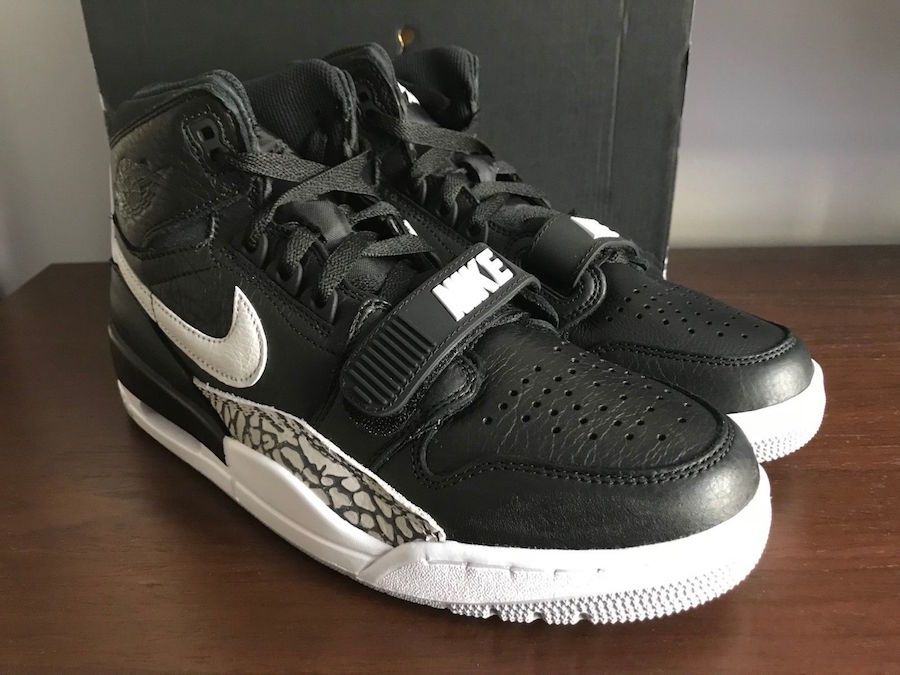 DON C×ナイキ ジョーダンレガシー312 ブラックセメント 3枚目