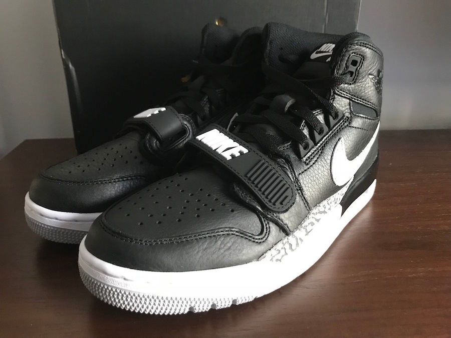 DON C×ナイキ ジョーダンレガシー312 ブラックセメント 4枚目