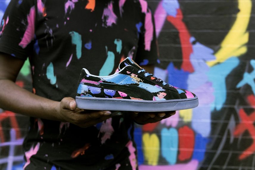 ブラッドリー・セオドア×プーマ スエード クラシック