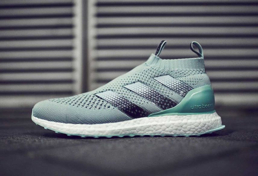 アディダス エース16+ ピュアコントロール ウルトラブースト ヴェイパーグリーン