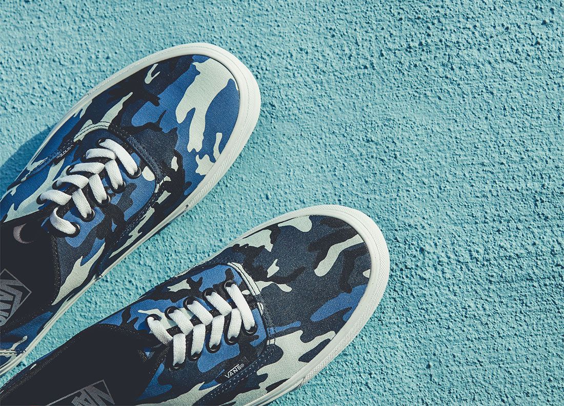 バンズ オールドスクール/オーセンティック/スケートハイ ポップカモパック 2枚目