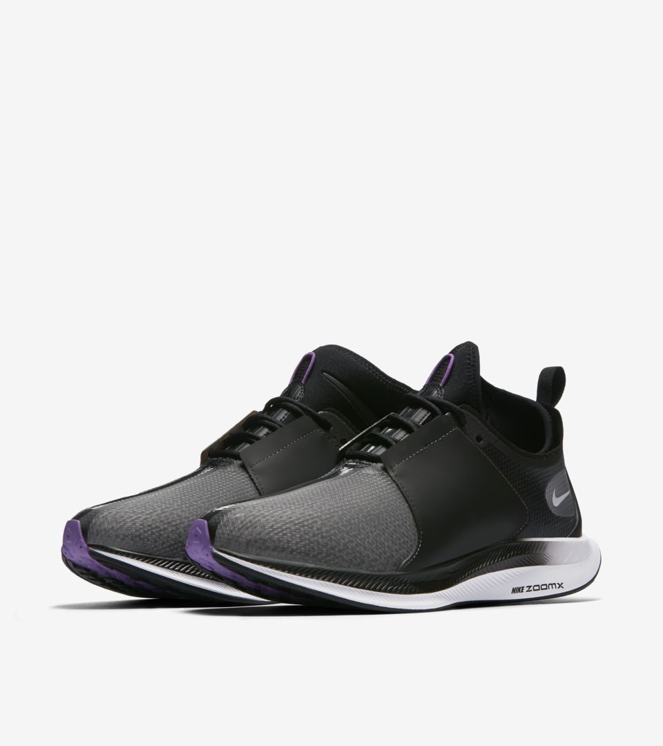 ナイキ ズーム ペガサス ターボ XX ブラック/バイオレット 4枚目