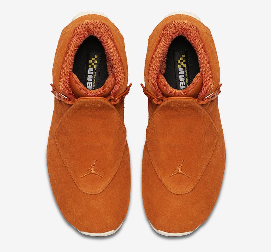 ナイキ エアジョーダン18 オレンジ 4枚目