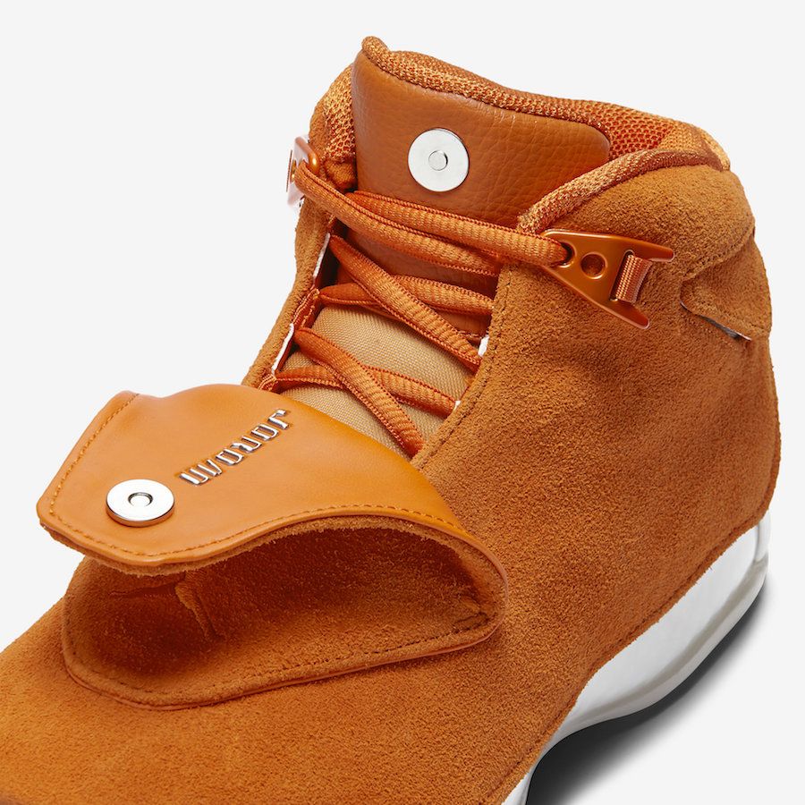 ナイキ エアジョーダン18 オレンジ 7枚目