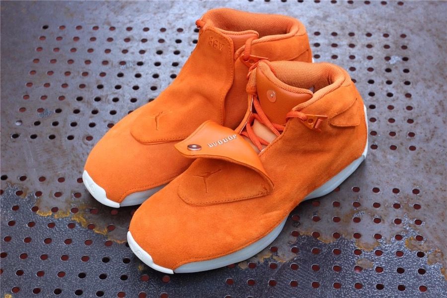 ナイキ エアジョーダン18 オレンジ 10枚目