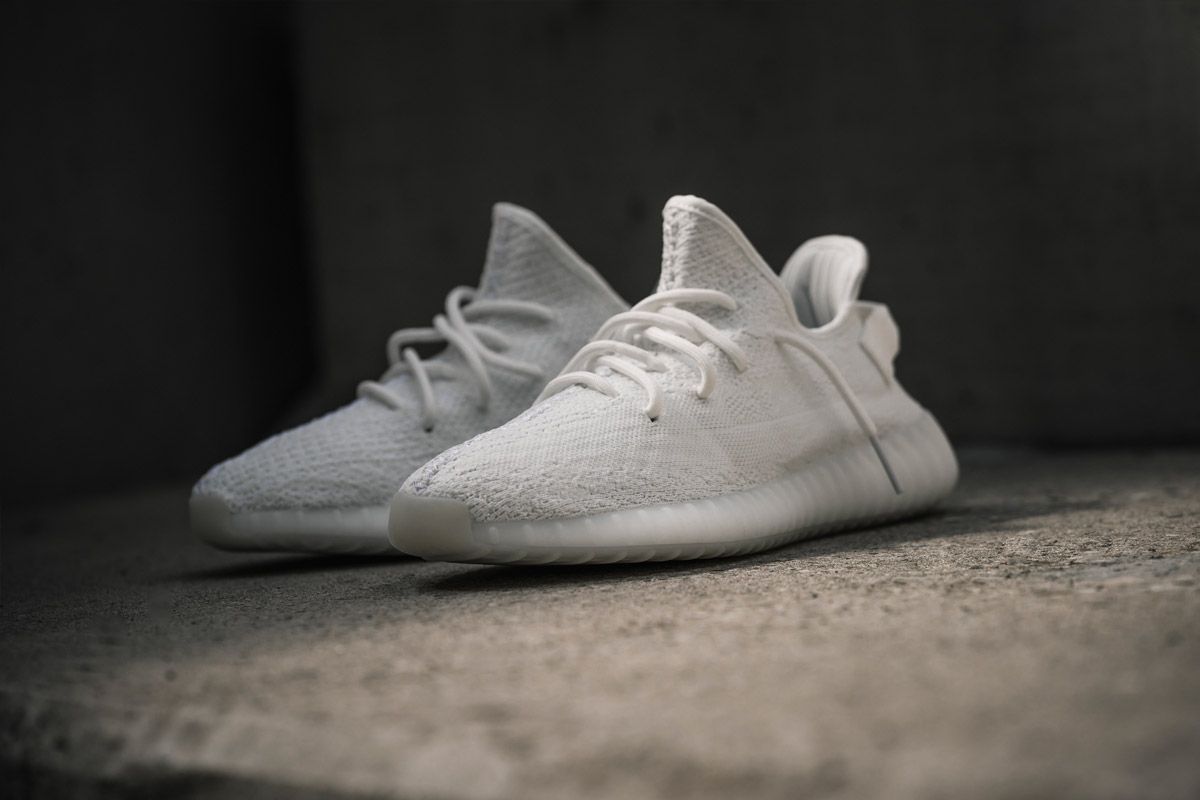 アディダス オリジナルス イージーブースト 350 V2 トリプルホワイト 6枚目