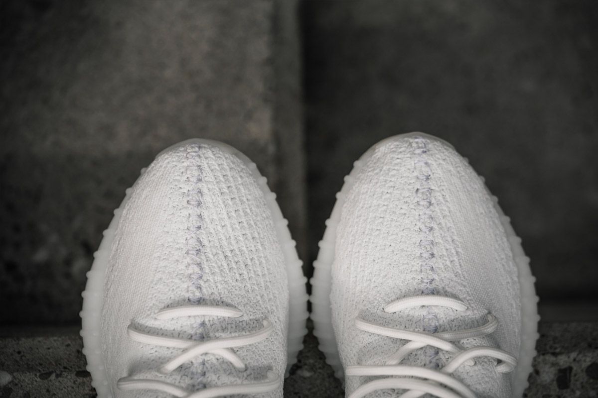 アディダス オリジナルス イージーブースト 350 V2 トリプルホワイト 7枚目