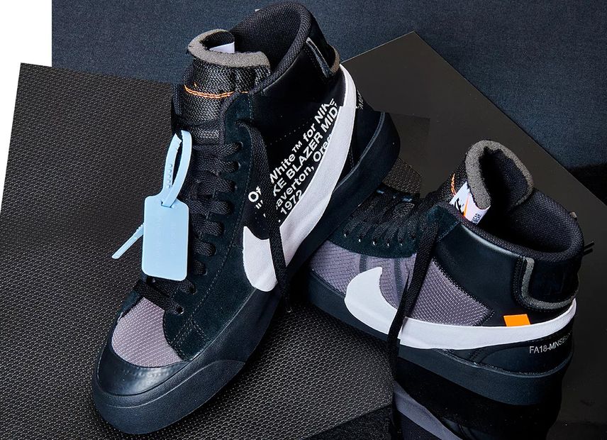 オフホワイト×ナイキ ブレーザー グリム・リーパー