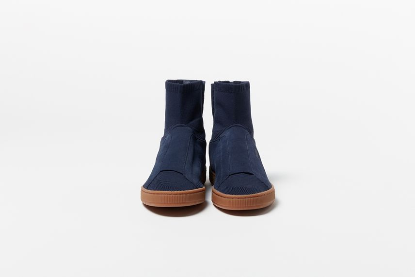 ポギー・ザ・マン×ユナイテッドアローズ&サンズ×プーマ スウェード クラシック ネイビー