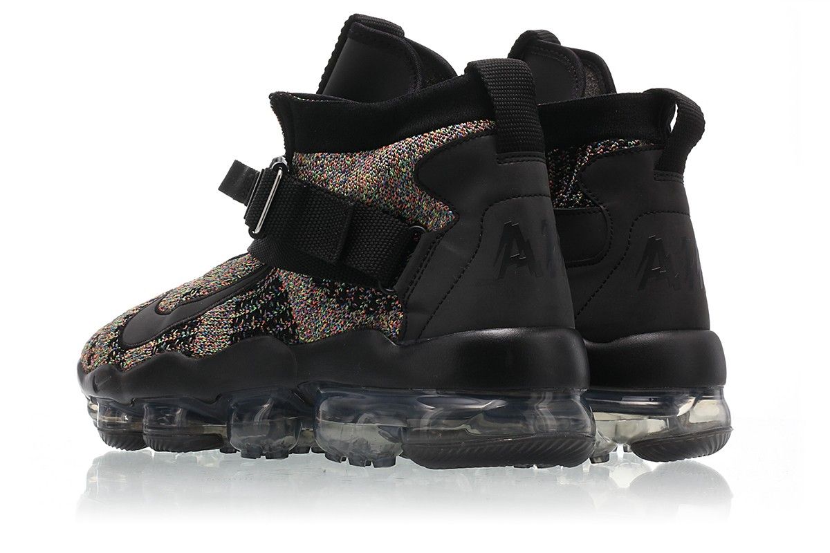 ナイキ エアヴェイパーマックス プレミア フライニット ブラック/シグナルブルー 5枚目