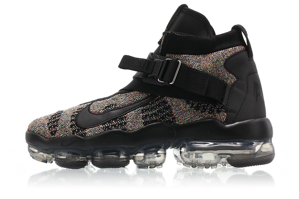 ナイキ エアヴェイパーマックス プレミア フライニット ブラック/シグナルブルー 3枚目