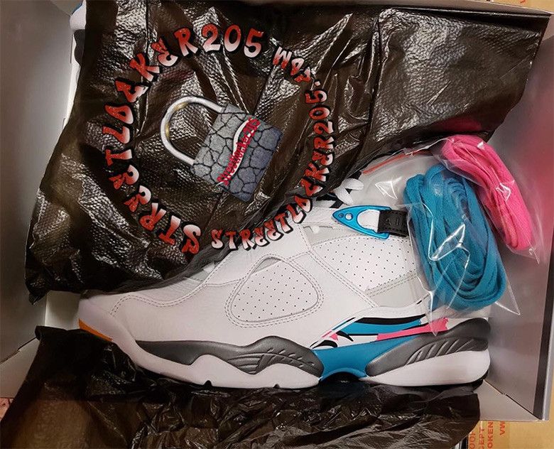 ナイキ エアジョーダン8 サウスビーチ 7枚目