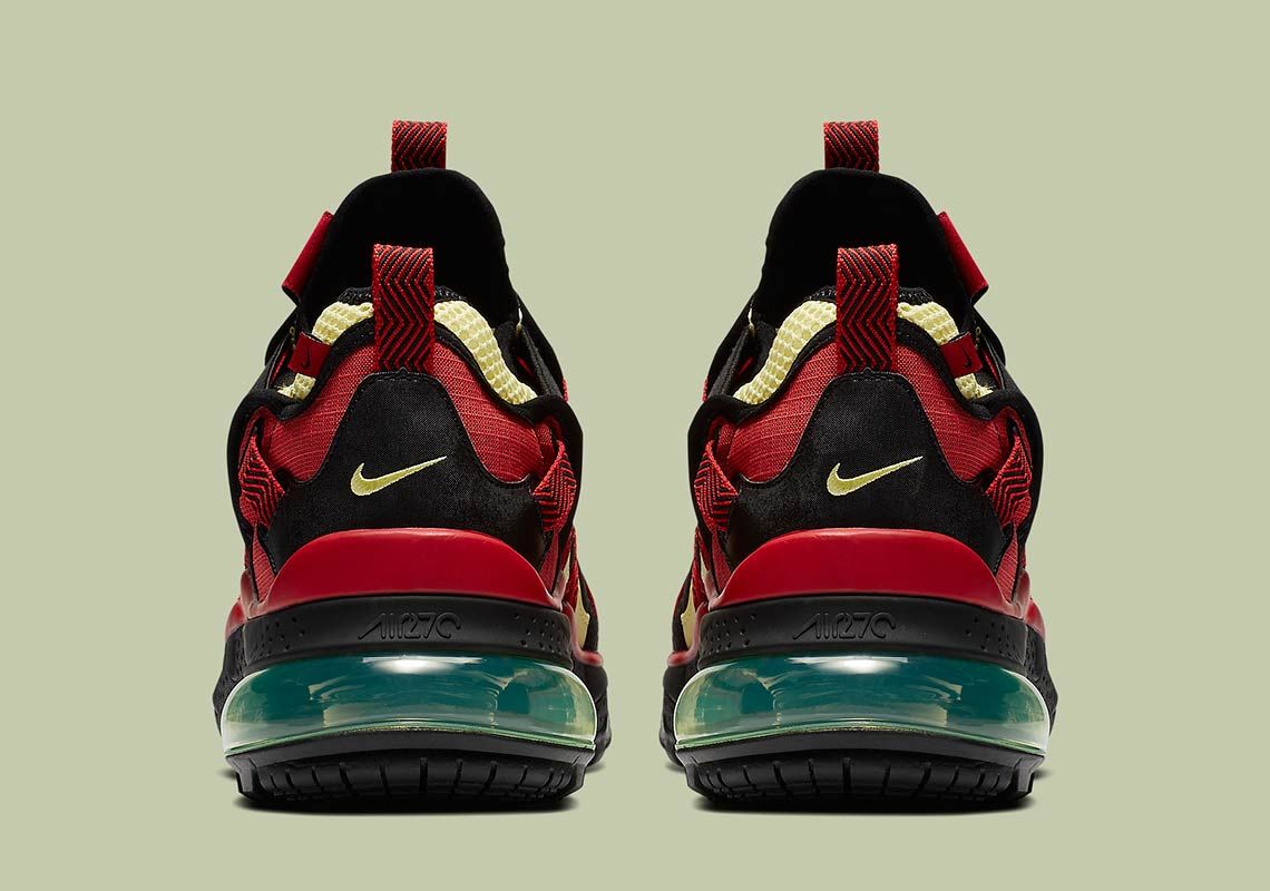 ナイキ  エアマックス270 ボウフィン ユニバーシティ レッド 6枚目