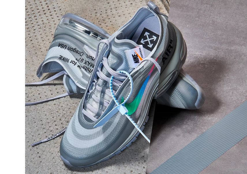 正規品 nike off white airmax97 the10 menta