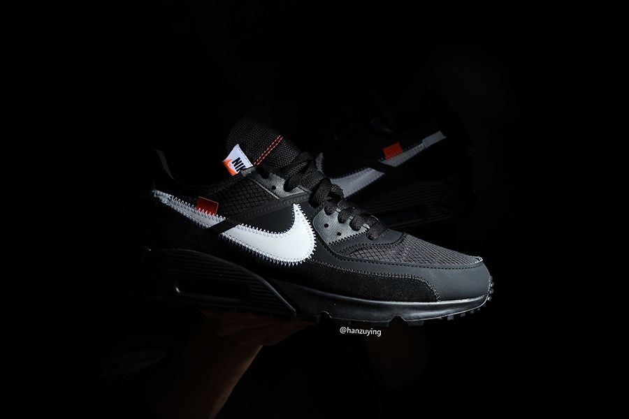 オフホワイト×ナイキ エアマックス90 ブラック/コーン(OFF-WHITE × NIKE AIR MAX 90 BLACK/CORN)