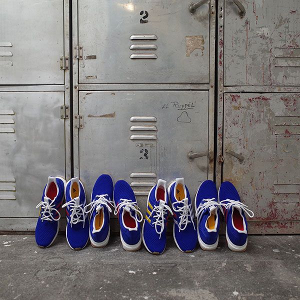 エンジニアド ガーメンツ × アディダス コンソーシアム ウルトラブーストアンケージド ボルトブルー 2枚目