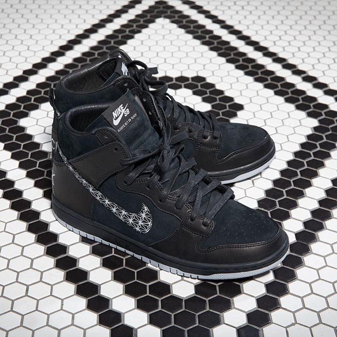 ナイキSB × ブラックバー ダンク ハイ 2枚目