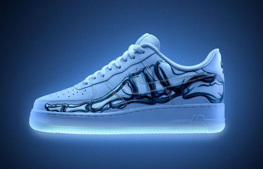 【スニダンで購入可】NIKE AIR FORCE 1 LOW "WHITE SKELETON"