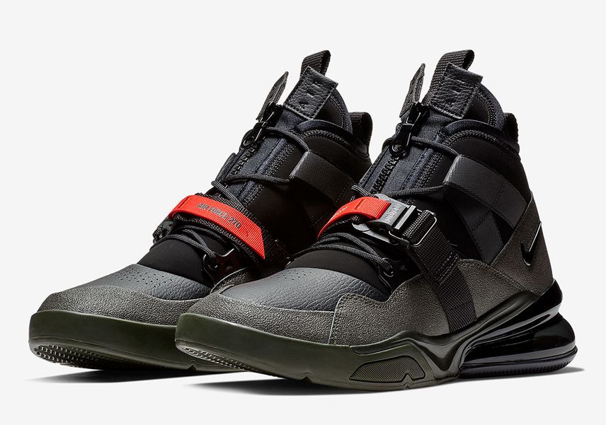 【リーク】NIKE AIR FORCE 270 UTILITY SEQUOIA BLACK
