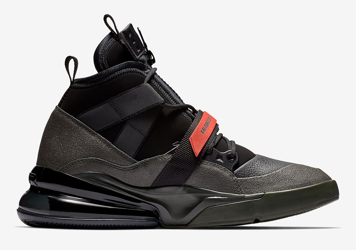 【リーク】NIKE AIR FORCE 270 UTILITY SEQUOIA BLACK 3枚目
