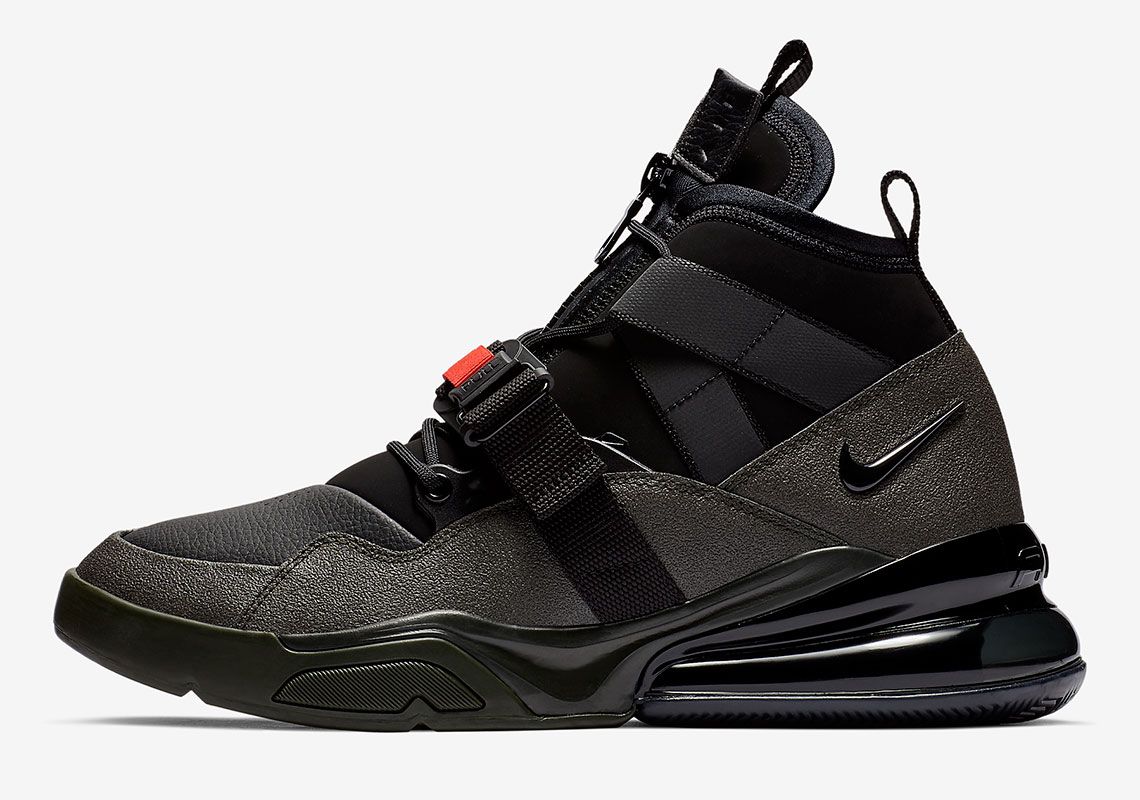 【リーク】NIKE AIR FORCE 270 UTILITY SEQUOIA BLACK 2枚目