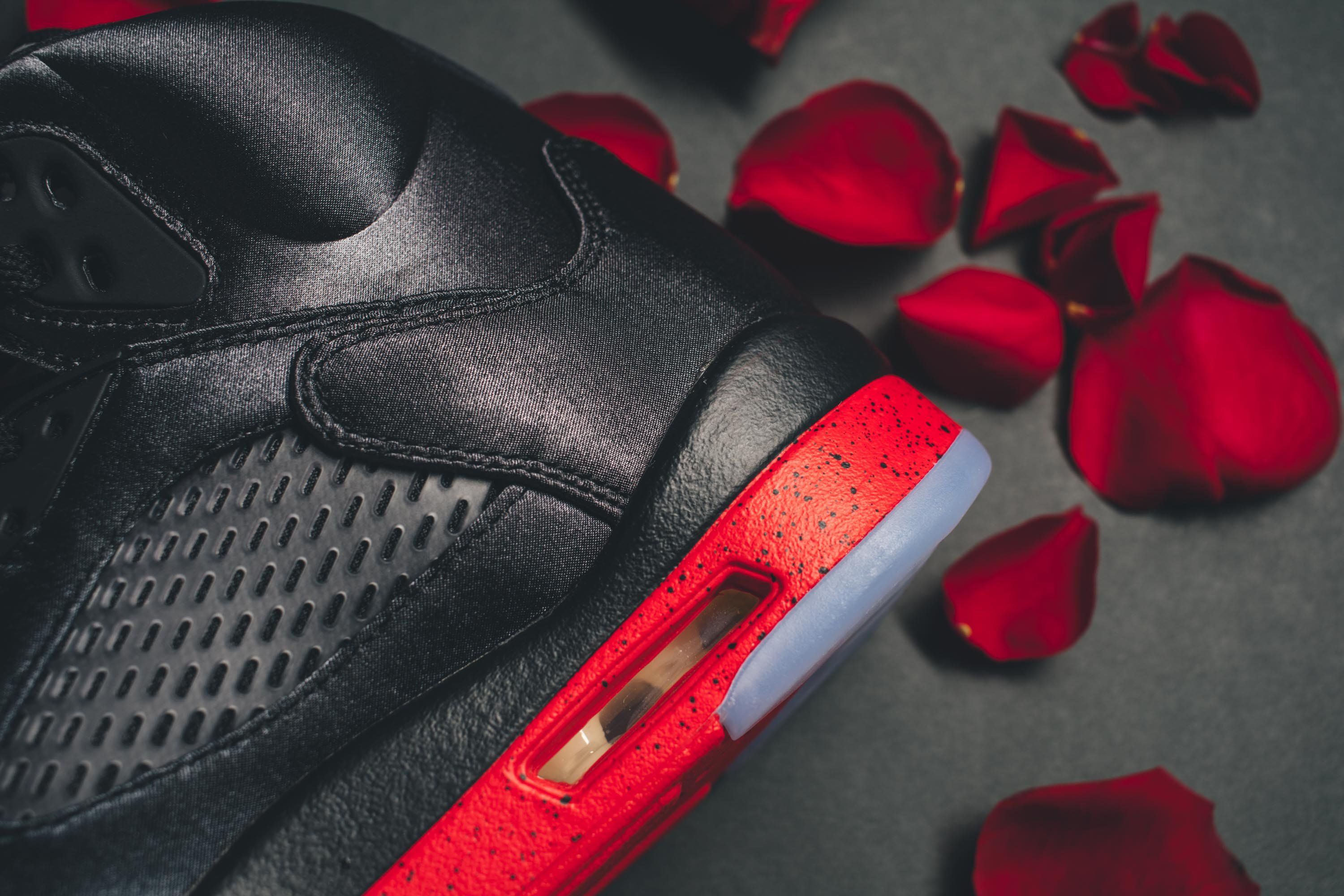 ナイキ エアジョーダン5 サテン ブレッド 8枚目